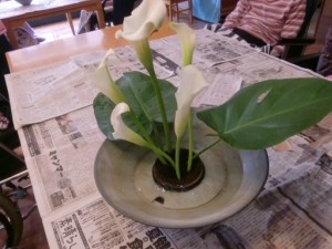 生け花教室 写真