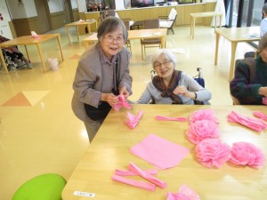 ～ひな祭り会の準備～ 写真