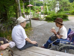 ―軽食会＆あじさい観賞― 写真