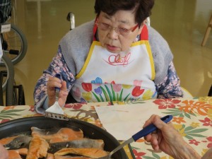 鮭のちゃんちゃん焼き！！ 写真