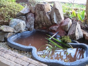 玄関前の花壇　現在工事中　　パート２ 写真