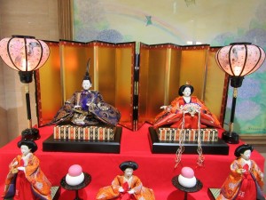 ひな壇　飾りです 写真