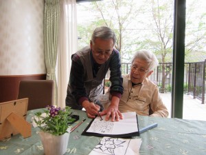 ♪絵手紙教室♪ 写真