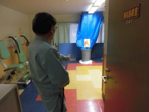 ４施設合同消防訓練 写真