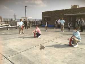 防災訓練！！ 写真