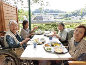 ビアガーデン 写真