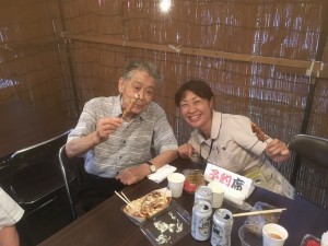 上大和田町会のお祭りです 写真