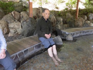 足湯ドライブ 写真