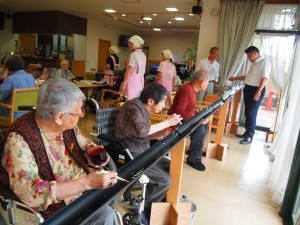 流しそうめん 写真