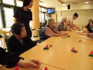 折り紙教室 写真