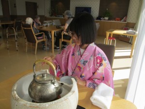 中学生の職場体験 写真