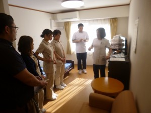 腰痛予防の勉強会 写真