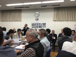 上大和田町会の総会です 写真