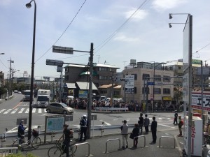 八王子市に天皇皇后両陛下がご来訪されました 写真