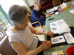 絵手紙クラブ 写真