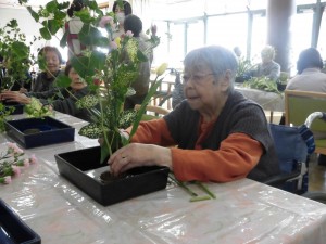 生け花教室 写真