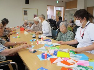 折り紙教室 写真