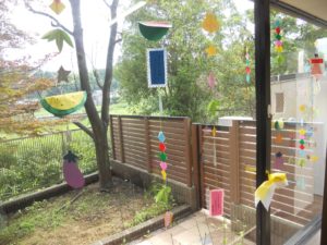 遊びり・七夕飾り 写真