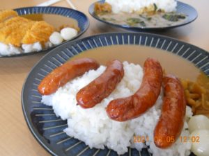 遊びりランチ（カレーライス・ココ壱） 写真