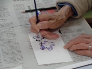 遊びり・絵手紙クラブ 写真