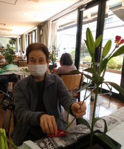 3月活け花教室 写真