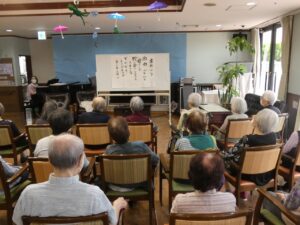 音楽療法① 写真