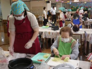 6月料理教室 写真