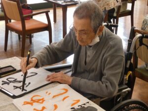 6月書道教室 写真