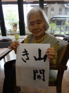 7月書道教室 写真