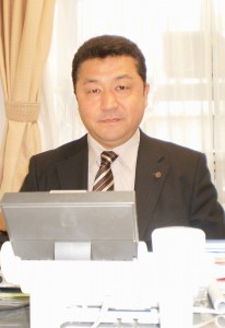 営業部の青木 賴之（あおき よりゆき）です！ 写真