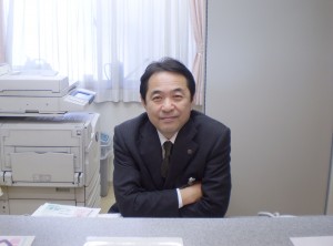 営業部の林です。 写真