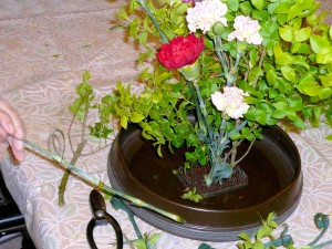 生け花はもともと男性のたしなみなんですよ！ 写真