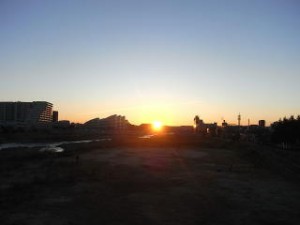 朝焼けの～ 写真