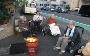 精霊（しょうろ）迎え 写真