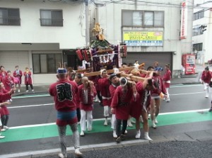 八幡神社祭礼 写真