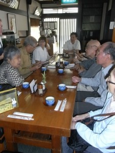 秋の食事会 写真