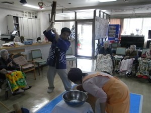 餅つき大会 写真