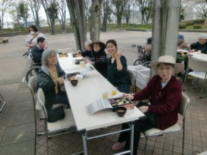 ４月１３日　ＳＶ日野のお花見です♪ 写真