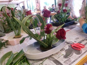 生け花教室♪ 写真