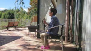 『テラスにて☀』 写真