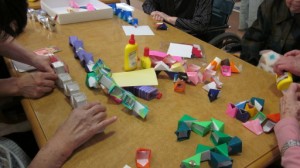 創作レクで干支を作りました♪ 写真