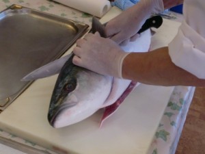 「ハマチの解体ショー★☆」 写真