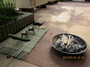 お盆の時期に・・ 写真