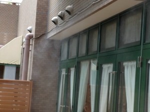 ミストシャワー 写真