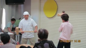 十五夜・なぞのうさぎ軍団八王子西へ 写真