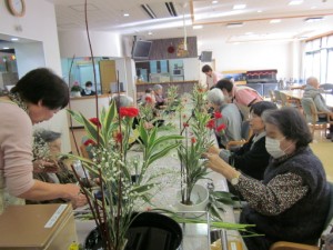 生け花教室 写真