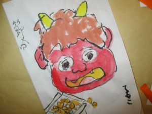 可愛い絵手紙 写真