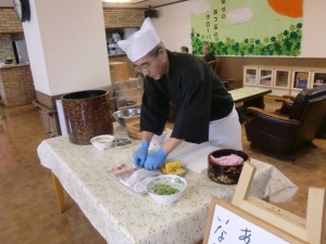 5/6には5月の誕生日会を行ないました。 写真