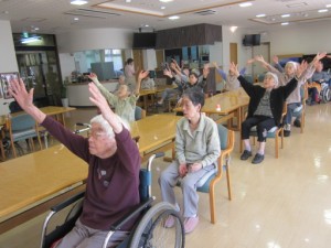 今日も元気にトリム体操 写真