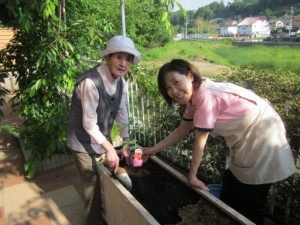 　　　　　　　　　今年も夏野菜作り　始めました！ 写真